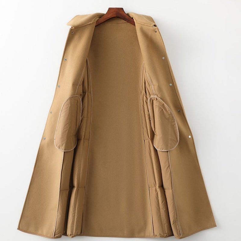 SOFIA™ WOOLEN TOPCOAT (Black XS) - | Zavonix