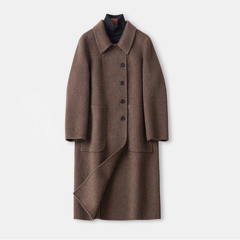 SONOA™ CASHMERE COAT (Olive Green XS) - | Zavonix