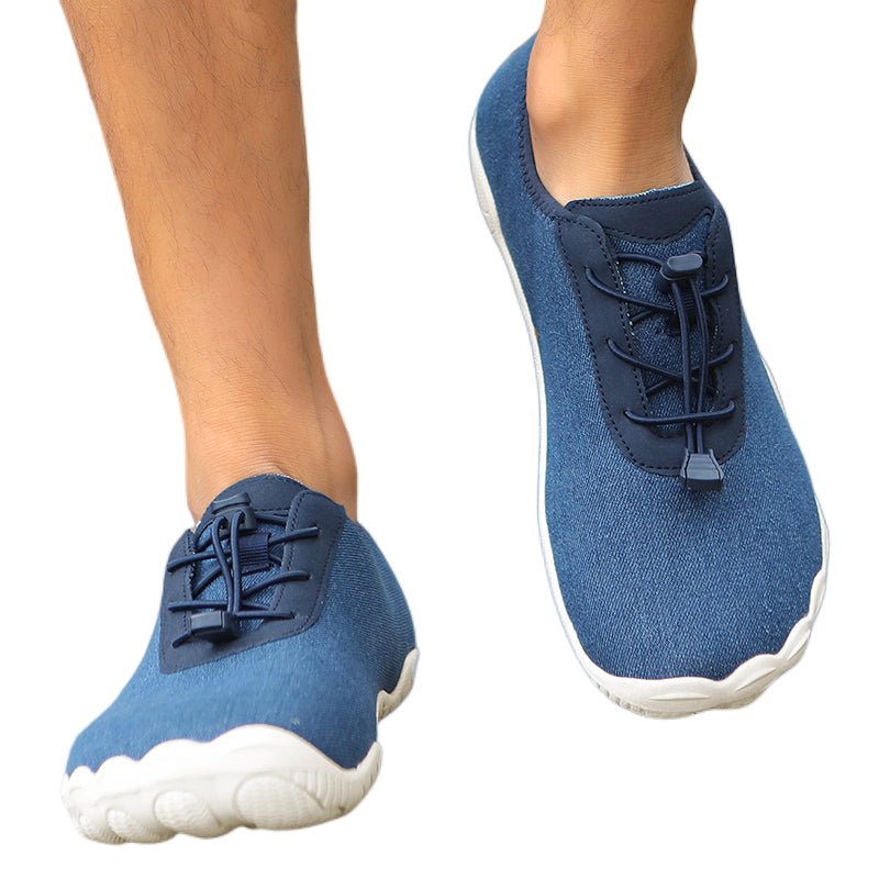 StrideLite Barefoot Shoes — Lightweight Non - Slip Footwear (Blue Women 5 - 5.5 | Men 4.5 | EU 36) - | Zavonix
