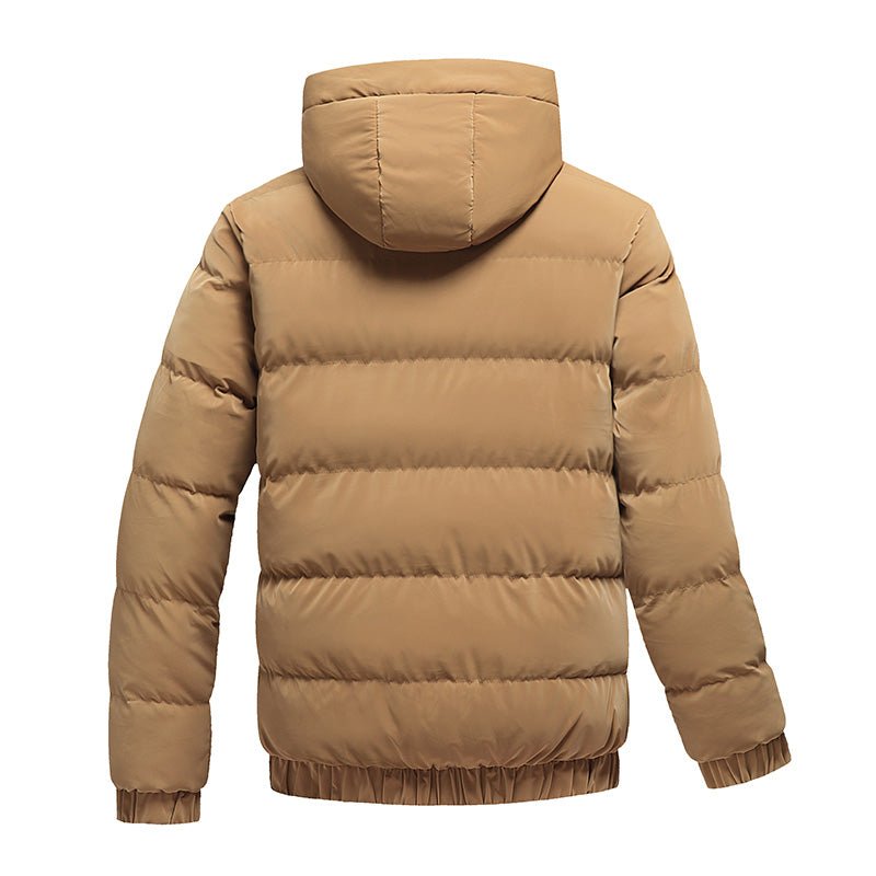 Talenis — Wind - Resistant Puffer Coat with Removable Hood (Brown XS) - | Zavonix