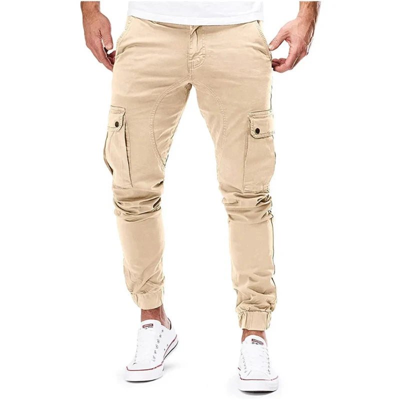 Varek Cargo Pants — Soft Cotton Blend Streetwear with Flexible Fit - Zavonix