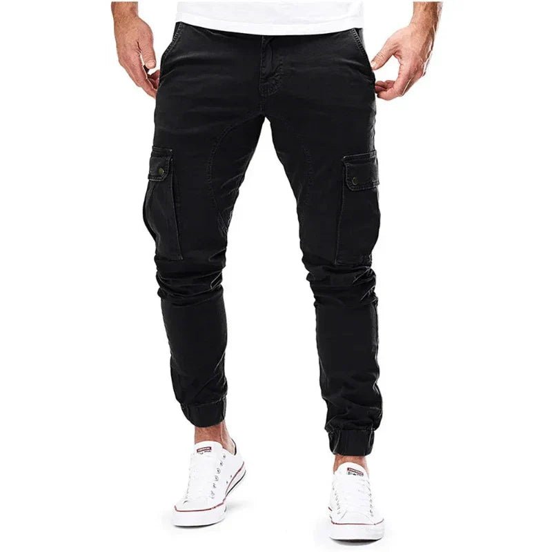 Varek Cargo Pants — Soft Cotton Blend Streetwear with Flexible Fit - Zavonix