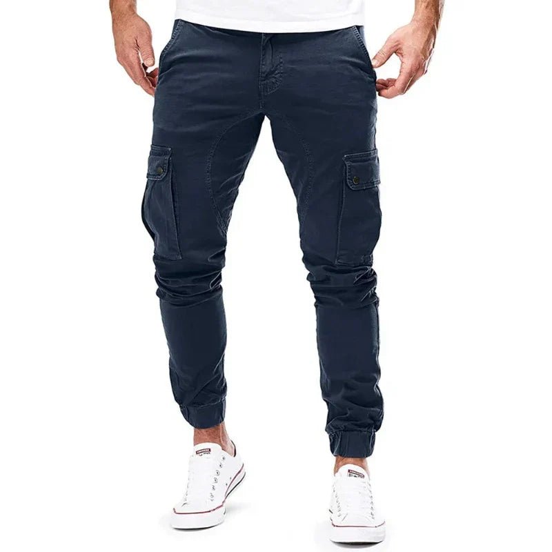 Varek Cargo Pants — Soft Cotton Blend Streetwear with Flexible Fit - Zavonix