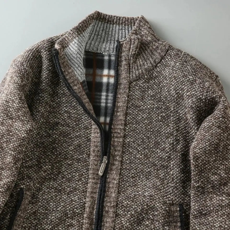 Maglione Cardigan Winston | Maglia Morbida al Tatto, Vestibilità Sagomata