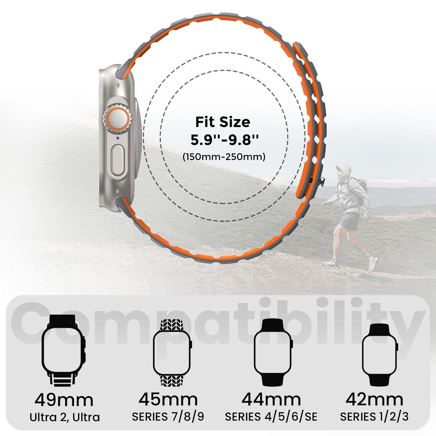 Arcara™ DualLock Band — Secure Fit Meets All-Day Comfort