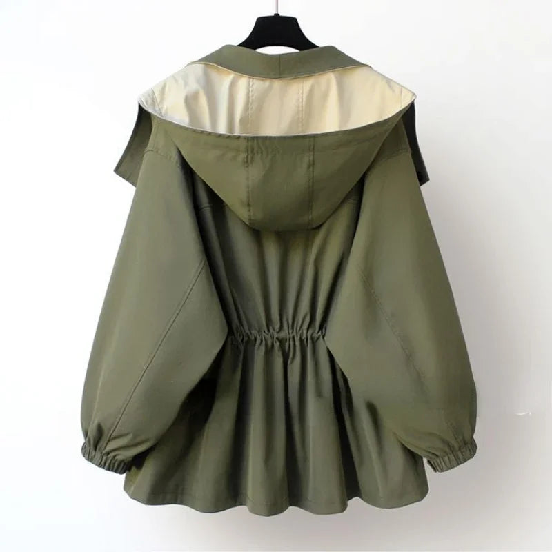 Waterproof Waxed Cotton Coat with Multi-Layer Weather Protection