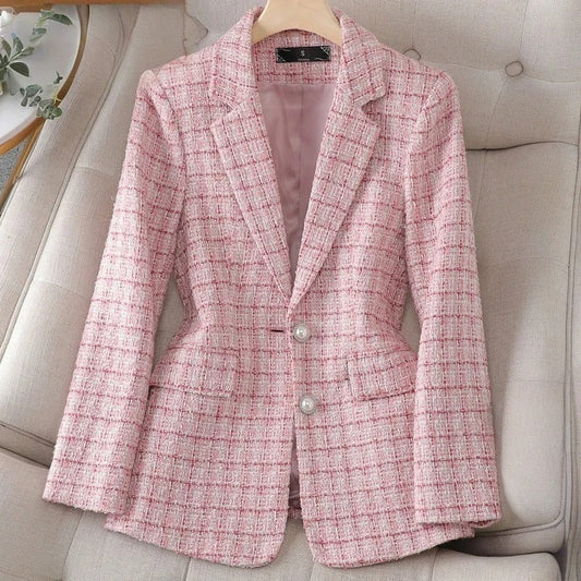 Sculpted Tweed Jacket™ — Own Every Room with Unshakable Strength and Sharp Style