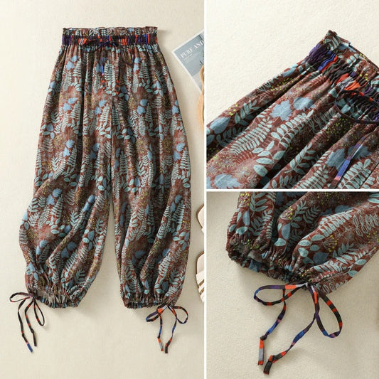 Liora — Lightweight Linen Wide-Leg Pants with Adjustable Fit
