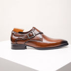 Eliot — Genuine Leather Dress Shoes with Cushioned Comfort