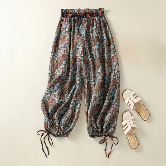 Liora — Lightweight Linen Wide-Leg Pants with Adjustable Fit