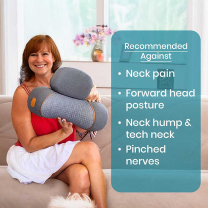 Neck Support and Massage Device™ — Gentle Warmth, Instant Relief