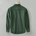 Avencea — Lightweight Breathable Linen Shirt with Textured Weave