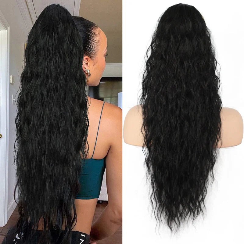 1+1 FREE | VeloLux Hair Enhancer™ — Instantly More Confidence with Full, Salon - Perfect Hair (Black ) - Beauty & Health | Zavonix