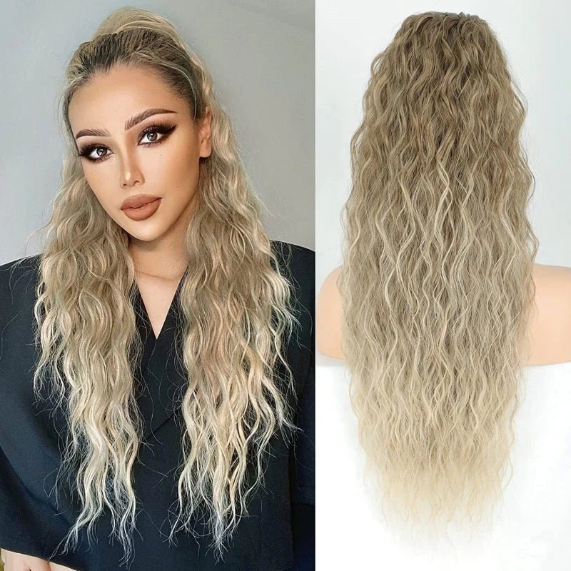 1+1 FREE | VeloLux Hair Enhancer™ — Instantly More Confidence with Full, Salon - Perfect Hair (Blond ) - Beauty & Health | Zavonix