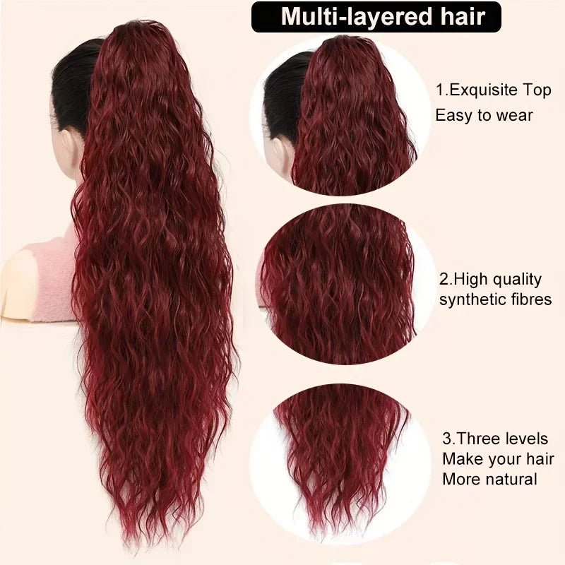 1+1 FREE | VeloLux Hair Enhancer™ — Instantly More Confidence with Full, Salon - Perfect Hair (Blond ) - Beauty & Health | Zavonix