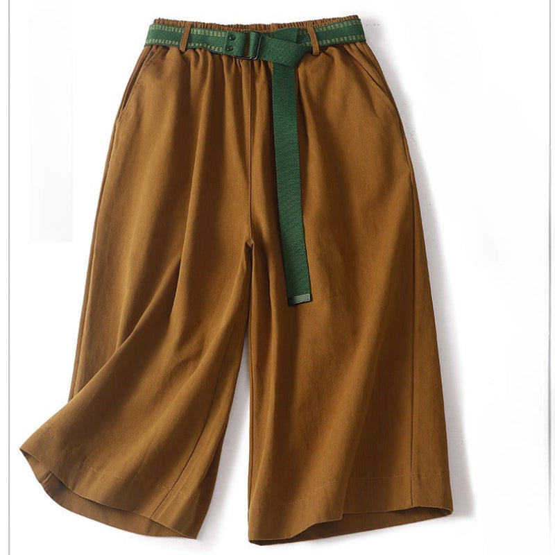 SERELMA LINEN SHORTS