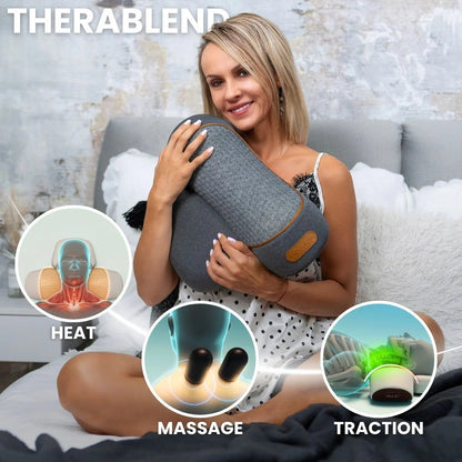 Neck Support and Massage Device™ — Gentle Warmth, Instant Relief
