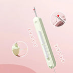 2 - in - 1 sewing gadget – Practical needle threader and seam ripper (Green ) - | Zavonix