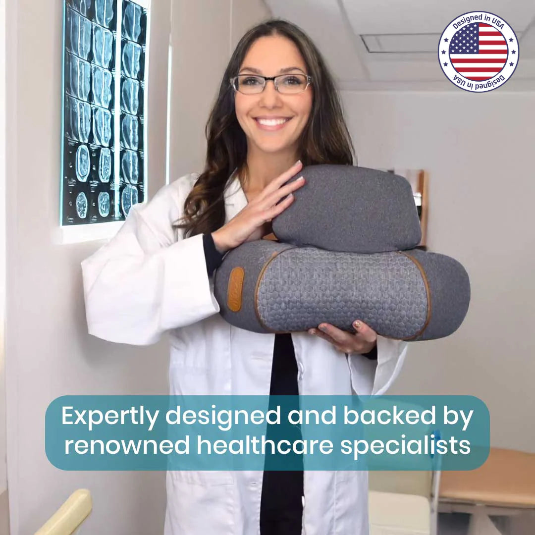 Neck Support and Massage Device™ — Gentle Warmth, Instant Relief