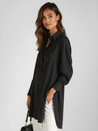 Celia Women's Blouse | Relaxed Fit, Button-Down, Lightweight Fabric