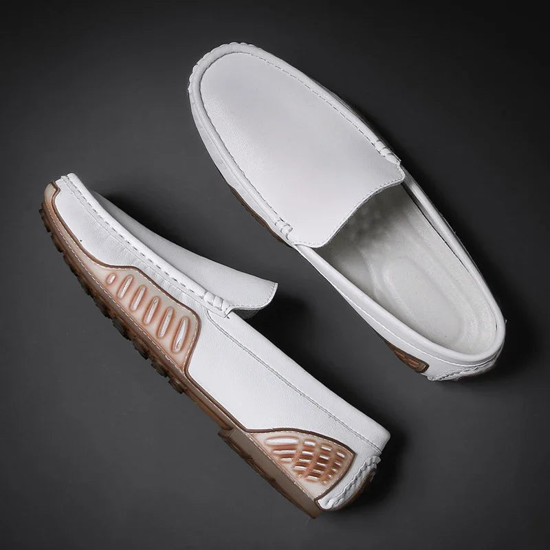 Renly Loafers — Men's Genuine Leather Dress Shoes with Breathable Comfort