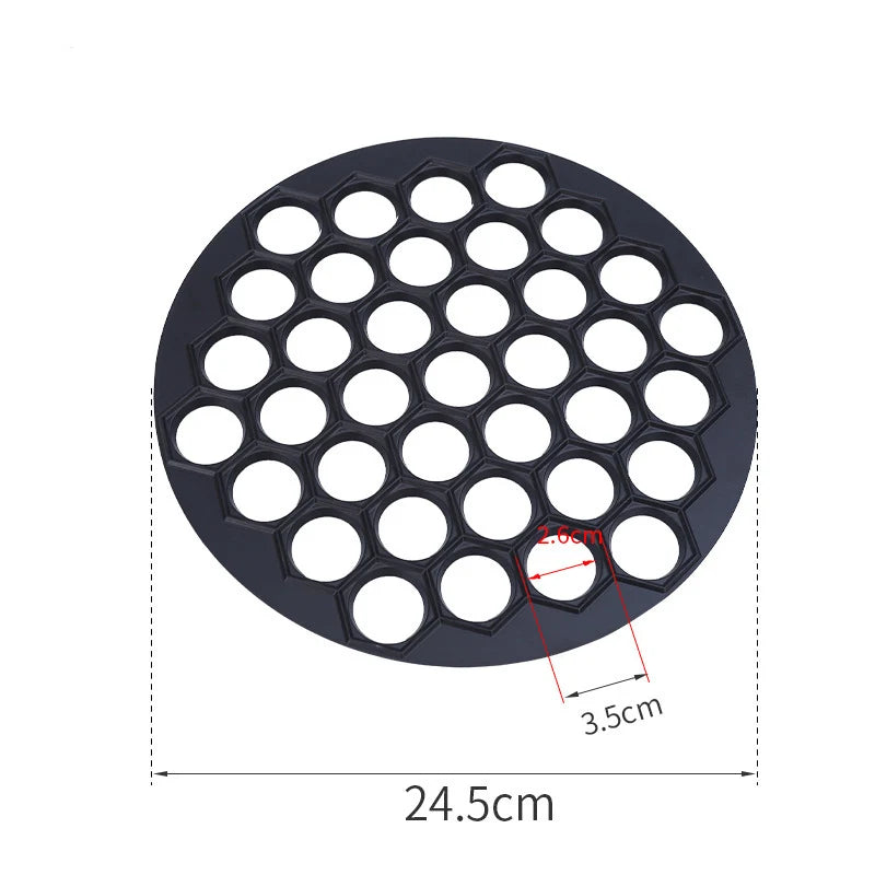 37 Cavity Aluminum Dumpling Mold Product Image 09