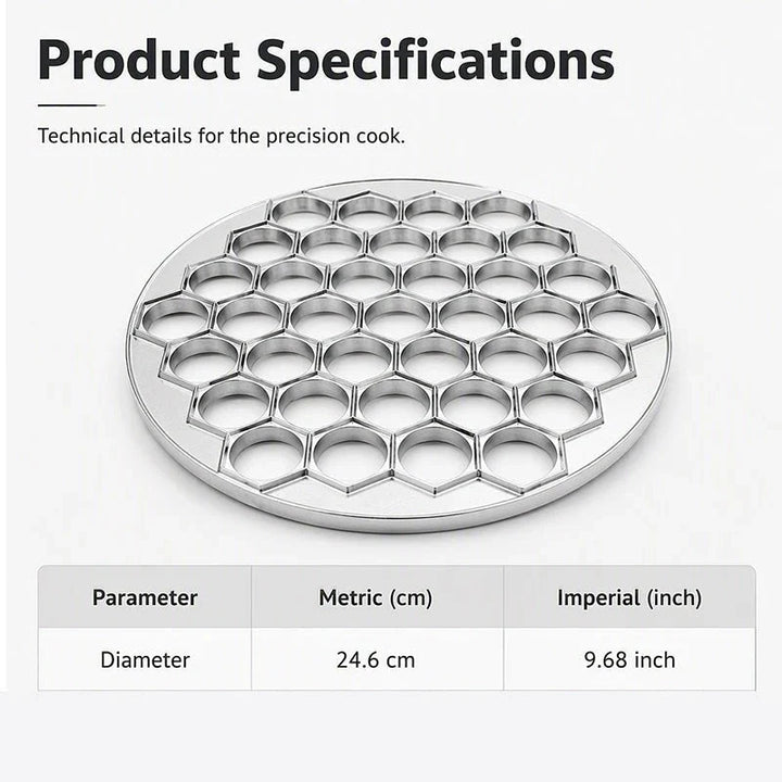 37 Hole Aluminum Dumpling Mold Product Image 07