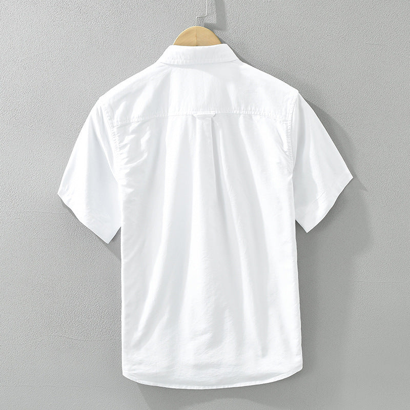 Finnor Linen Shirt — Lightweight Breathable Men’s Summer Shirt with Stripe Detail