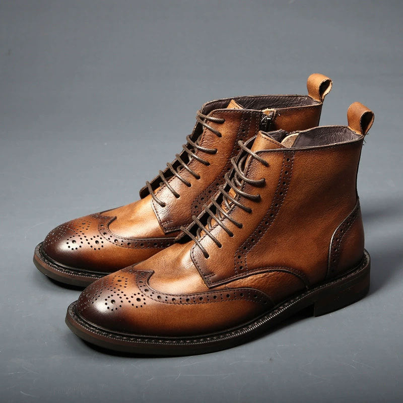 Benson Men's Boots | Authentic Leather