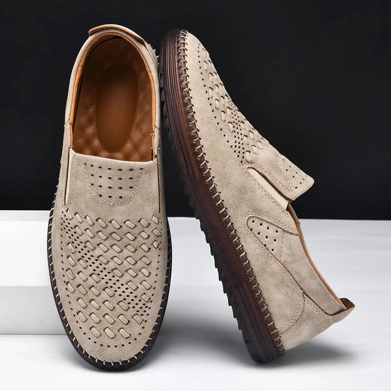 Wade Men's Slip-On Shoes | Genuine Leather