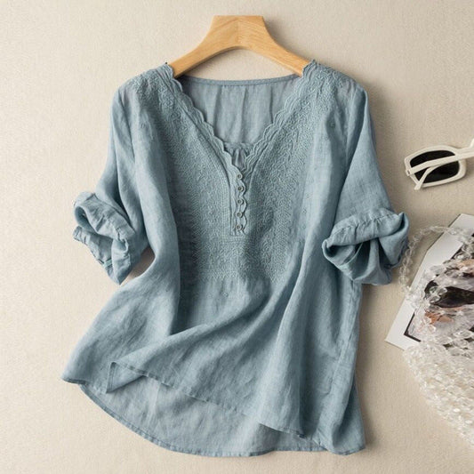 BreezEase Blouse™ — Feel Fresh, Flawless, and Fierce All Day Long