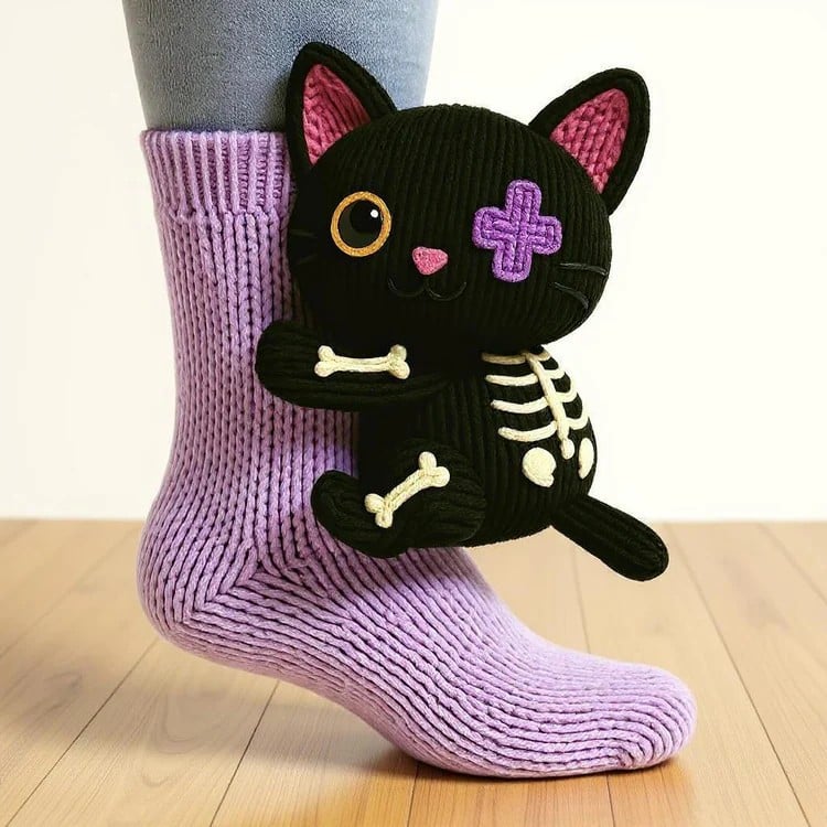 3D Knit Animal Socks - Cozy, Durable Comfort with Unique Designs 9