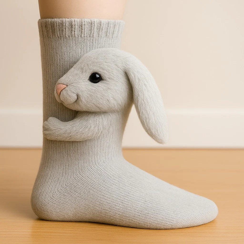 3D Knit Animal Socks - Cozy, Durable Comfort with Unique Designs 12