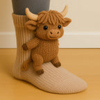 3D Knit Animal Socks - Cozy, Durable Comfort with Unique Designs 2