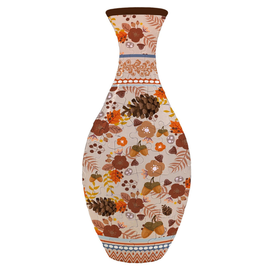 3D Mosaic Puzzle Vase | DIY Puzzle , Eco-Friendly