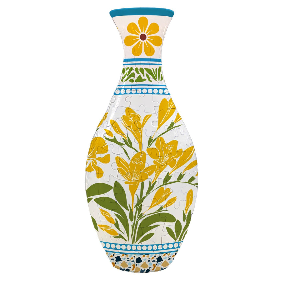 3D Mosaic Puzzle Vase | DIY Puzzle , Eco-Friendly