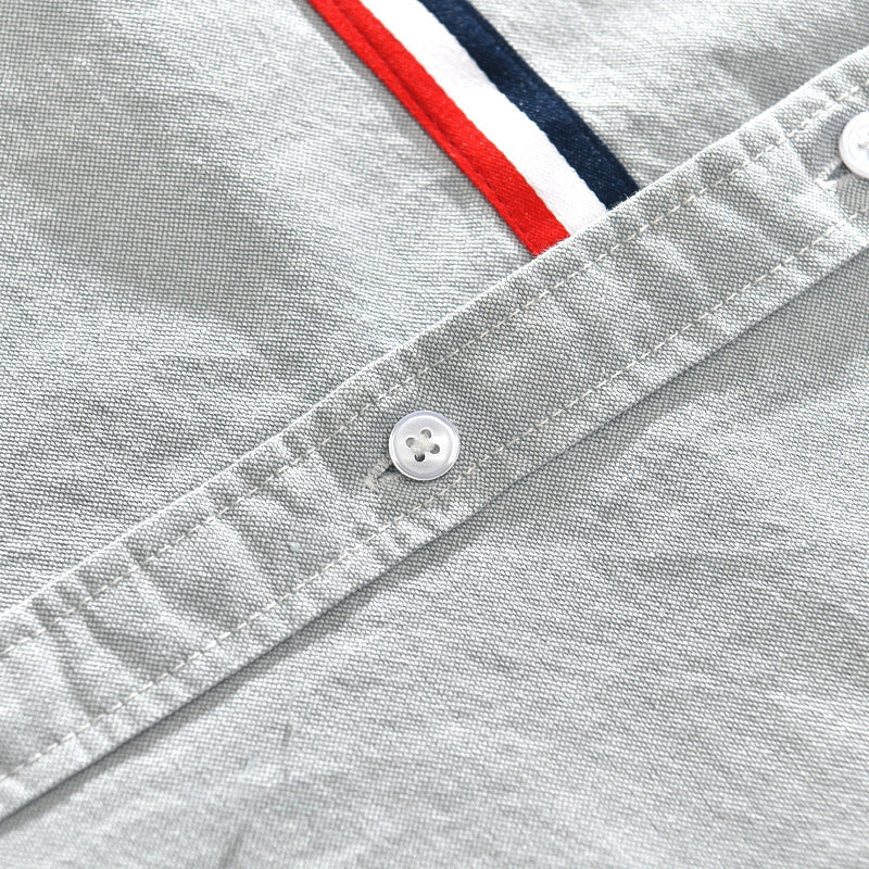 Kalden — Lightweight Gossamer Linen Shirt with Subtle Stripes