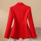 Tailored Women's Blazer with Soft, Structured Silhouette for Comfort and Style