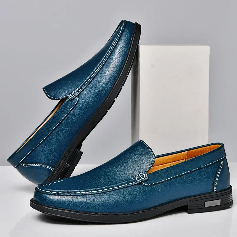 Alvaro - Genuine Leather Slip-On Shoes
