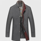 Veste en laine pour homme Maverick | Mélange de textures élégant