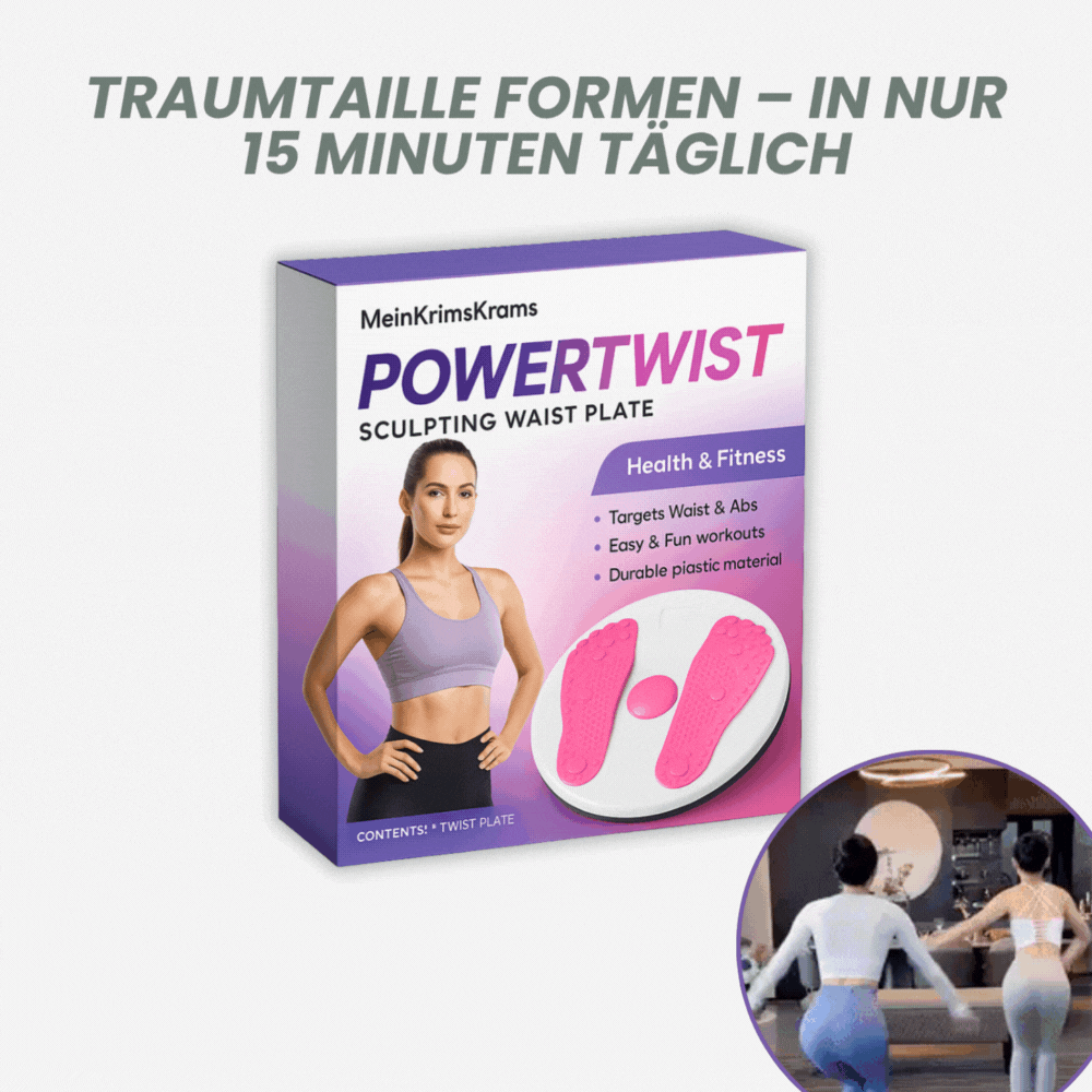 TurboTwirl™ — 15 Minutes to Your Dream Figure and Energy That Drives You All Day!