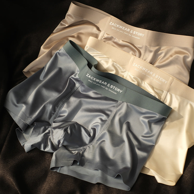 ZACKWEAR &amp; STORY - Glacier Silk Ease Boxers