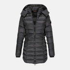 Veyla — Women’s Slim Quilted Hooded Puffer Coat with Ribbed Cuffs