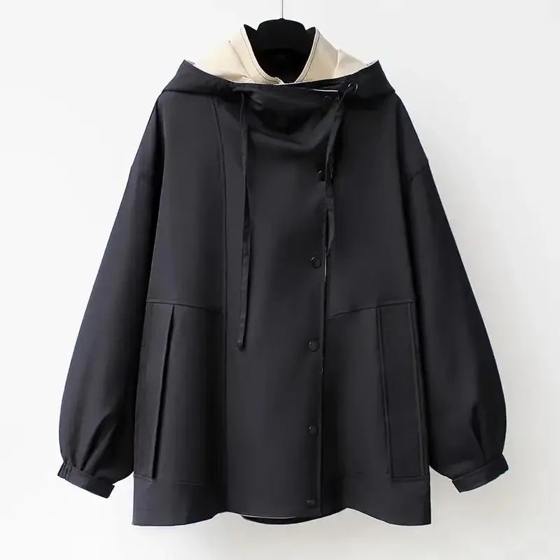 Waterproof Waxed Cotton Coat with Multi-Layer Weather Protection