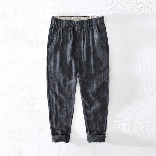 Alora — Lightweight Linen Pants with Elastic Waist for Comfort