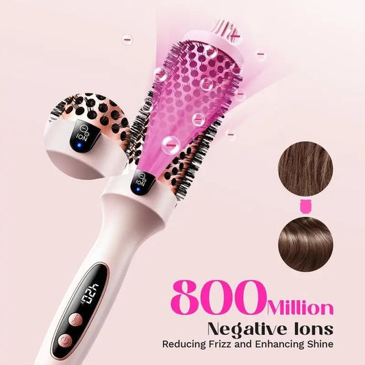 ThermalGlow Brush™ — Command Attention with Effortlessly Sleek, Frizz-Free Hair Everywhere