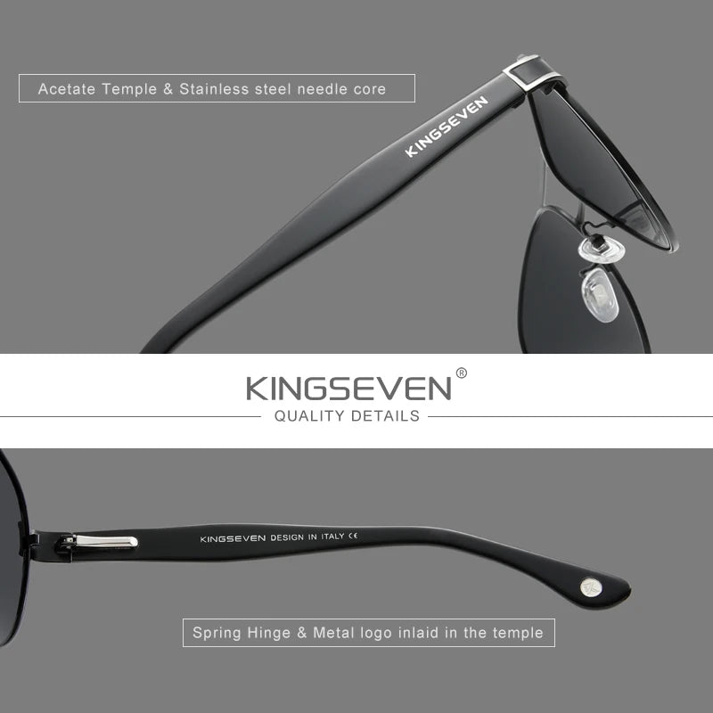 Oversized Polarized Sunglasses™ — Effortless Clarity and Classic Edge