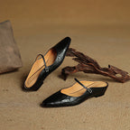 Bella Women's Mules | Genuine Leather, Comfortable Design