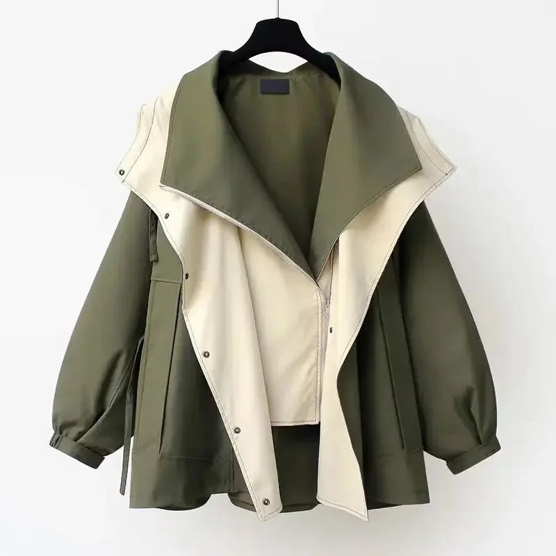 Waterproof Waxed Cotton Coat with Multi-Layer Weather Protection