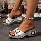 Elysia Dames Sandalen | Echt Leer, Orthopedisch Comfort
